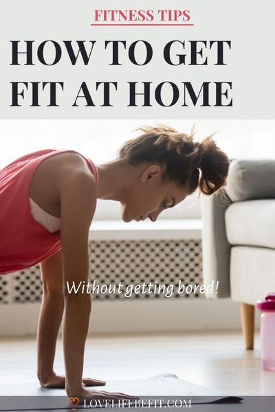 Workout Schedule For Women, Get Fit At Home, Easy Fitness, Fit At Home, Workout Goals, Getting Bored, Bodyweight Exercises, Fitness Tips For Women, Health And Fitness Articles