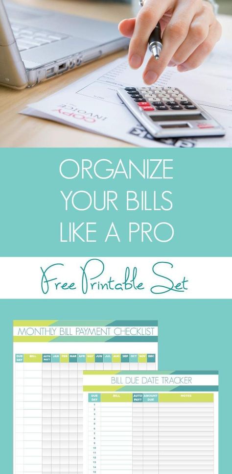 Learn how to organize bills like a pro -- download your free set financial organization printable kit and follow along as I walk you through a step-by-step method for organizing bills #bills #financial #financialorganizing #billpaymentsystem #organizedhom Bill Organization Printables, Organize Bills, Financial Printables, Finance Organization Printables, Financial Organization, Finance Printables, Bill Organization, Finance App, Home Management Binder