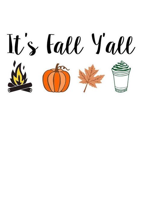 Fall Monograms, Its Fall Yall, Fall Quotes, Its Fall, Fall Yall, Autumn Quotes, Happy Fall Y'all, Vinyl Cut, Silhouette Cameo Projects