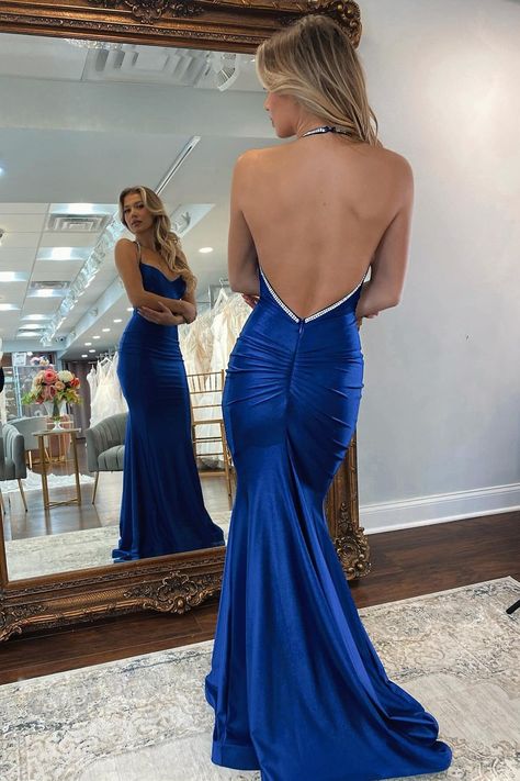 Backless dress formal