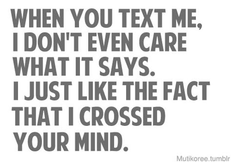 ... I crossed your mind Thinking Of You Quotes, Now Quotes, Love Quotes For Her, Boyfriend Quotes, Cute Love Quotes, Les Sentiments, Crush Quotes, Quotes For Him, Romantic Quotes