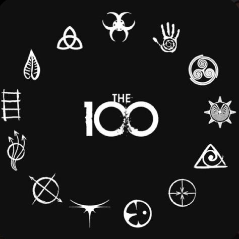 The 100 Logo, The 100 Aesthetic, The 100 Clarke, Motivation Planner, The 100 Poster, Murphy The 100, The 100 Quotes, Logo Tv, 100 Logo