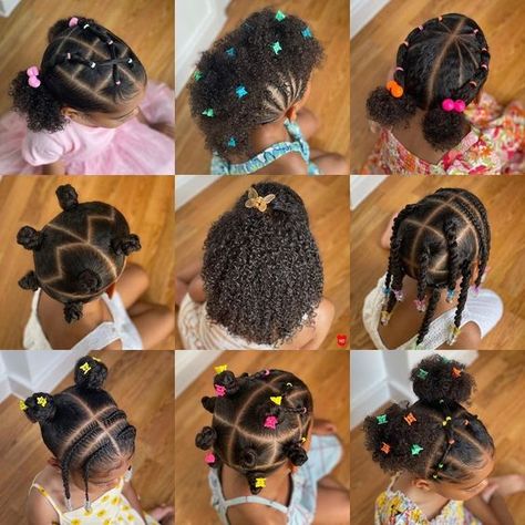 2022 Hair Inspiration 👑❤️ #kidshairstyles | Instagram Little Curly Girl Hairstyles Kids Black, Curly Hairstyles For Little Kids, Black Girls Hairstyles Natural 4c Kids Short, Toddler Afro Hairstyles Girl, Cute Curly Hairstyles For Kids, Little Mixed Girl Hairstyles Easy Kids, Twist Outs On Natural Hair Kids, Kids Quick Hairstyles Black, Hairstyles For Mixed Curly Hair Kids