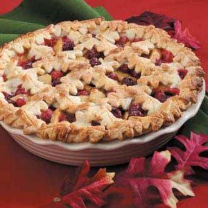 Apple Cranberry Pie, Pie Thanksgiving, Apple Pie Spice, Fruit Filling, Fruit Pie, Apple Cranberry, Apple Pie Recipes, Taste Of Home, Fruit Flavored