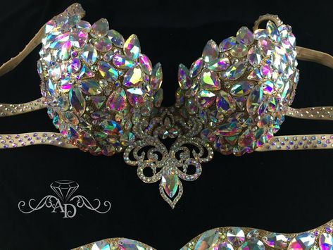 Bellydance Set From Bra and Belt by AMALIA DESIGN Belly Dance - Etsy South Africa Arabic Dance, Thigh Jewelry, Dancer Legs, Outfit Dance, Dancer Necklace, Ballroom Costumes, Belly Dance Jewelry, Belly Dance Outfit, Circus Costume