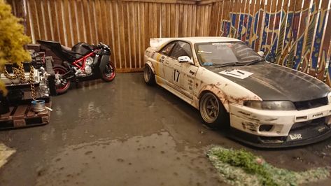 Drift Missile, Nissan Skyline R33, Skyline R33, Initial D Car, Rc Drift, Japan Cars, Drift Cars, Nissan Skyline, Car Cleaning