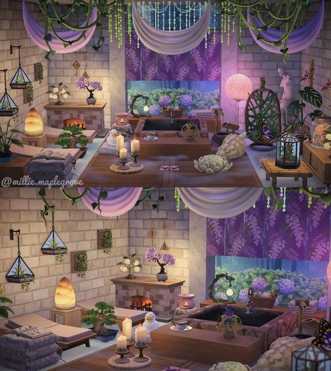 Animal Crossing Shino House, Party Animal Crossing, Shino Acnh, Acnh Interior, Happy Home Paradise, Karaoke Party, Home Ac, Acnh Inspo, New Animal Crossing