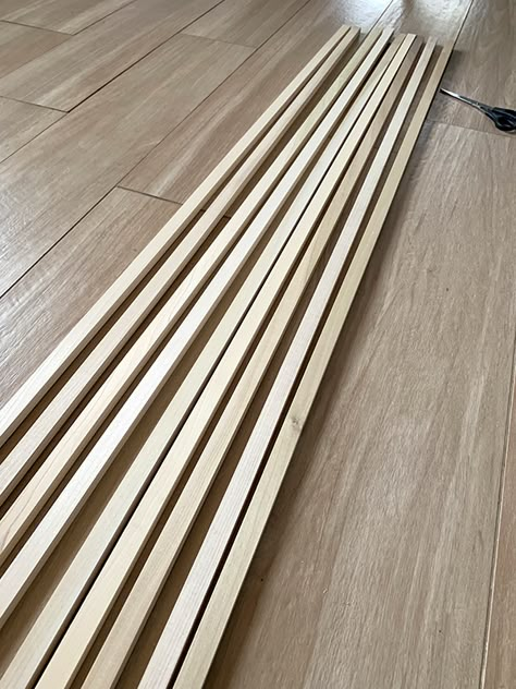 Diy Wood Slat Wall, Slat Walls, Wood Slat Wall, Slat Wall, Wood Slats, Boho Home, Wall Treatments, Diy Wood, Aesthetic Room Decor