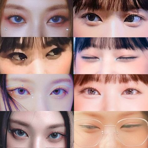 Haerin Eye Makeup, Haerin Eyes, Korean Fashion Kpop Inspired Outfits, Face Anatomy, Eye Close Up, Korean Fashion Kpop, Eye Details, Stunning Eyes, Cosmic Girls