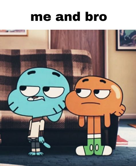 Gum All And Darwin Matching Pfp, Gumball And Darwin Memes, Darwin Watterson Cosplay, Amazing World Of Gumball Halloween, Gumball And Darwin Cosplay, Gumball Memes Funny, Gumball Facial Expressions, Literally Us Duo, Gumball Expressions