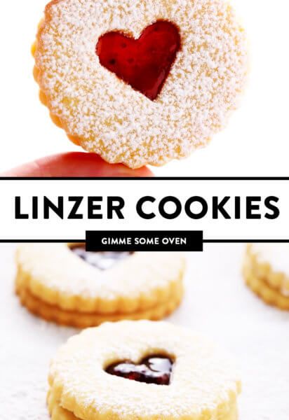 Linzer Cookies Recipe, Almond Shortbread Cookies, Diy Easy Recipes, Linzer Cookies, Gimme Some Oven, Holiday Favorite Recipes, Traditional Recipes, Cookie Tray, Thumbprint Cookies