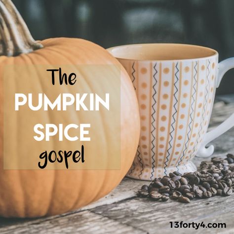 Do you enjoy pumpkin spice treats in the fall? A better question: do you treat your faith like your favorite autumn flavor? READ MORE about this at the link!  #HEISGREATER #pumpkinspice #gospel #fall #autumn #devotion #devotional #christianity #faith #hope #love #christianblog #joy #coffee #latte #monday #jesus Fall Devotional Ideas, Fall Crafts For Women’s Ministry, November Ladies Meeting Ideas, Devotional Ideas Group, Fall Ladies Meeting Ideas, Fall Devotions For Women, Fall Women’s Ministry Ideas, September Devotional, Fall Devotionals For Women