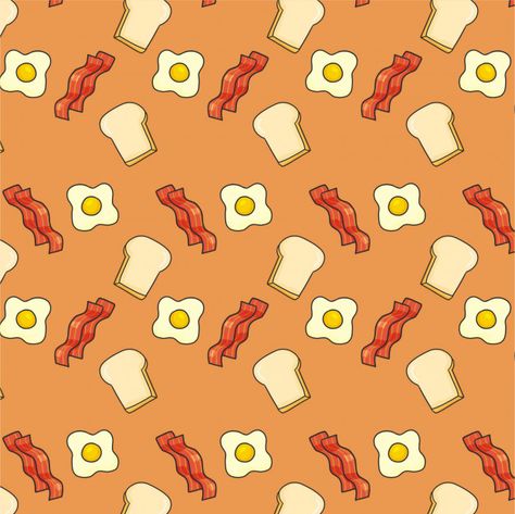 Breakfast Background Wallpapers, Breakfast Wallpaper, Random Backgrounds, Fun Backgrounds, Food Wallpapers, Christmas Desktop Wallpaper, Egg Bread, Christmas Desktop, Food Pattern