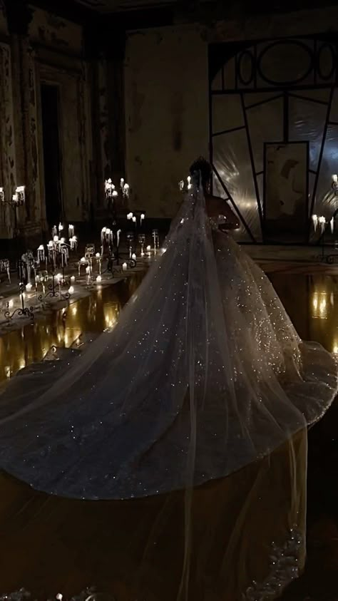 Create A Fantasy World, Cinderella Wedding Dress, Fairytale Gowns, Extravagant Wedding Dresses, Ball Gowns Aesthetic, Big Wedding Dresses, Sparkly Wedding Dress, Wedding Dresses Cinderella, Extravagant Wedding