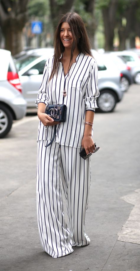 How to wear pyjamas as daywear without looking daft Elegantes Outfit Damen, Pyjama Trend, Rok Outfit, Mode Kimono, Homewear Woman, Chique Outfits, Homewear Fashion, Outfit Chic, Elegante Casual