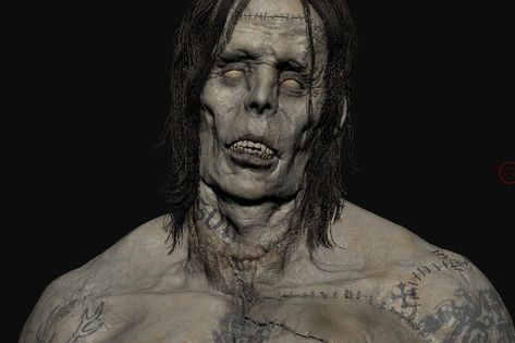 ArtStation - Mary Shelley | Frankenstein ; Frankenstein's Monster (redesign), Jeremy Jap Frankenstein Redesign, Tattoo Markings, Adam Frankenstein, Animal Organs, Frankenstein Creature, Frankenstein Cosplay, Mary Shelly, Frankenstein Tattoo, Frankenstein Book