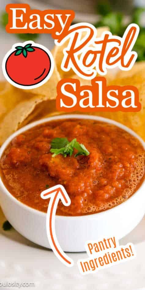 I love that this Rotel salsa can be made in just one minute and that it uses items I can keep on hand for last-minute! Rotel Salsa Recipe, Rotel Salsa, Homemade Rotel, Hot Taco Dip, Canned Diced Tomatoes, Quick Salsa, Layered Taco Dip, Easy Salsa Recipe, Salsa Ingredients