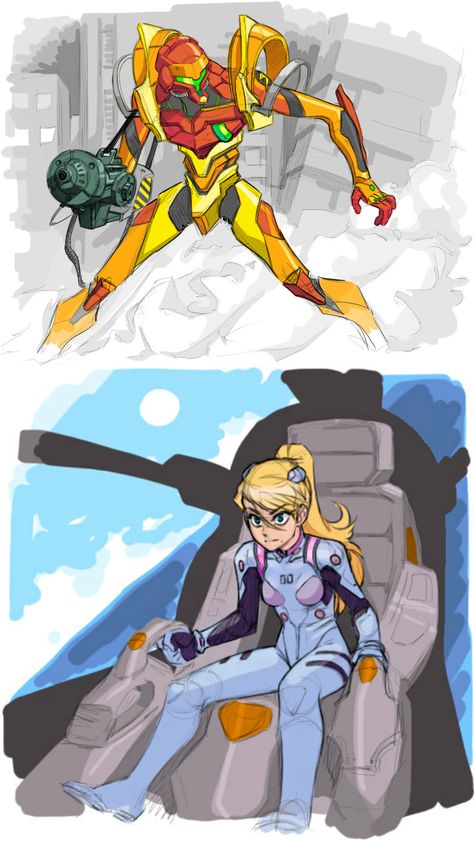 Image Gallery | Know Your Meme Space Warrior, Gamer Art, Metroid Samus, Super Metroid, Nintendo Super Smash Bros, Evangelion Art, Neon Evangelion, Samus Aran, Nintendo Art