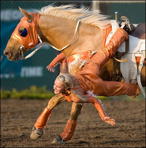 yikes! but beautiful! Horse Vaulting, Trick Riding, Equestrian Helmet, Rodeo Life, Western Riding, English Riding, All The Pretty Horses, Horse Crazy, Horse Life