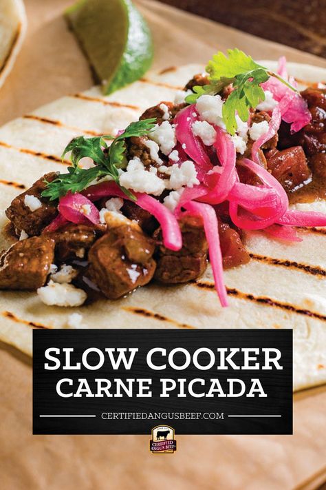 Beef Carne Picada, Carne Picada Recipes, Bottom Round Roast, Beef Appetizers, Easy Food Recipes, Best Beef Recipes, Slow Cooker Recipes Beef, Round Roast, Angus Beef