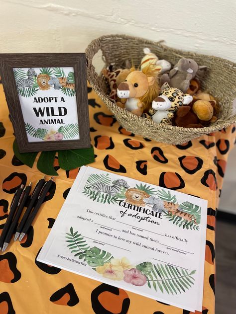 Safari Birthday Party 1st, Wild Wild One Birthday Party, Safari Theme Birthday Activities, Wild Animal Party Favors, Lion King Party Favors Diy, Born 2 Be Wild Birthday Party Food, Two Wild Birthday Activities, Safari Themed Party Games, Wild One Lion First Birthday