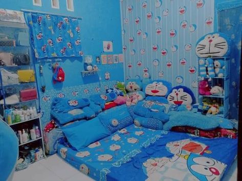 Doremon Bedroom Design, Doraemon Room, Doremon Nobita, Army Couple Pictures, Hello Kitty Bedroom, Army Couple, Doremon Cartoon, Baby Play Activities, Doraemon Wallpapers