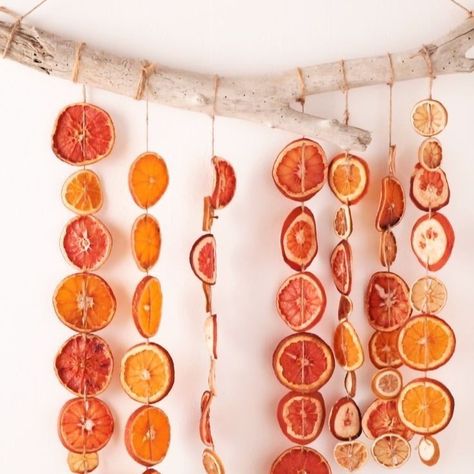 Dried Citrus Garland, Citrus Garland, Lilin Aroma, Dried Citrus, Săpunuri Handmade, Garland Diy, Navidad Diy, Natural Christmas, Diy Garland