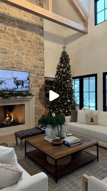 Kelly Griffiths on Instagram: "You will want to save this for later! 

Do you want the look of a real wood burning fireplace? Many areas do not allow new builds to install wood burning fireplaces. I found this gas fireplace that looks just like the real thing as it’s large and open (no glass front). Comment SHOP for the details. 

Follow along for more building and design tips @the_english_modern 

#fireplace #fireplacedesign #gasfireplace #woodburningfireplace #newbuild #customhomes #livingroom #homedesign #interiordesignideas #interiordesigners #stone #stonefireplace #fireplacesurround #dreamhome #beams" Real Wood Burning Fireplace, Wood Burning Fireplaces, English Modern, Latest Living Room Designs, Modern Fireplace, Plan Ideas, Fireplace Design, Fireplace Surrounds, Stone Fireplace