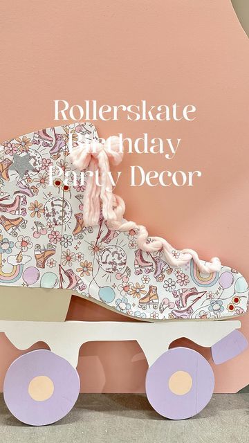 Roller Skating Birthday Party Ideas, Rollerskate Party, Roller Skate Party, Roller Skate Birthday Party, Skate Birthday Party, Roller Skate Birthday, Roller Skating Party, Story Birthday, Party Deco