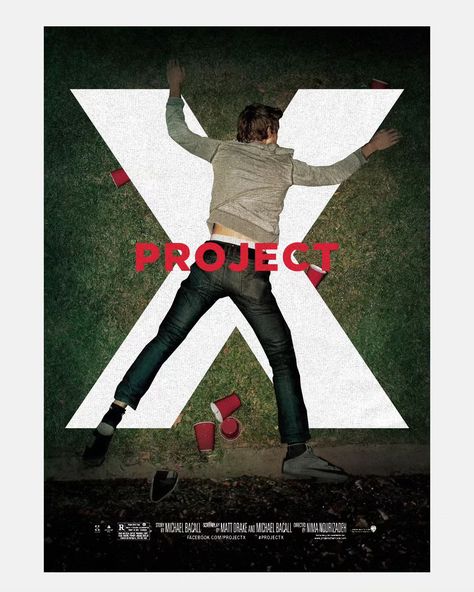 Remaking the poster of the best party movie ever! #design #projectx #poster Project X Movie Poster, Project X Movie, X Movie Poster, X Movie, 2012 Movie, Happiness Project, Project X, Pursuit Of Happiness, Kid Cudi