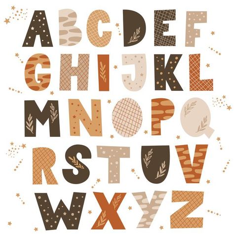 Letter Clipart, Clipart Letters, Neutral Rainbow, Alphabet A, Animal Letters, Abc Letters, Alphabet Clipart, Alphabet Printables, Alphabet Poster