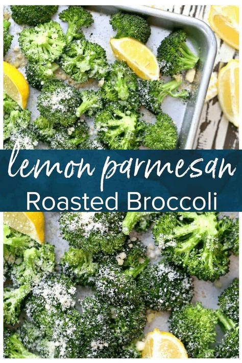 Roasted Broccoli Recipes, Best Roasted Broccoli, Parmesan Broccoli Recipes, Parmesan Roasted Broccoli, Baked Broccoli, Broccoli Side Dish, Roasted Broccoli Recipe, Parmesan Broccoli, Steak Side Dishes