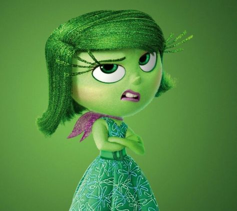 Funny Disney Characters, Disgusted Inside Out, Inside Out Emotions, Inside Out Characters, Disney Inside Out, Mindy Kaling, Character Base, Character Wallpaper, Funny Cat Pictures