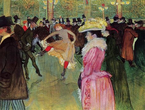 Toulouse Lautrec Paintings, At The Moulin Rouge, The Moulin Rouge, Henri De Toulouse Lautrec, Georges Seurat, Philadelphia Museums, Toulouse Lautrec, Philadelphia Museum Of Art, A4 Poster