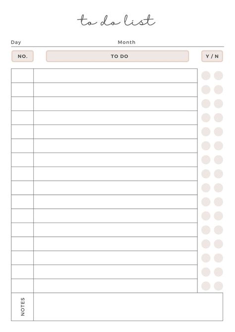 Minimal To Do List Planner - Templates by Canva Minimal To Do List, Free Planner Pages, Planner Minimal, Do List Planner, To Do List Planner, Study Planner Printable, List Planner, Daily Planner Pages, Marketing Business Card