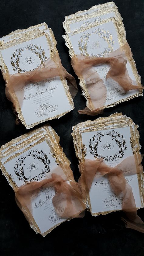 Foiled Invitations, French Wedding Invitations, Moody Wedding Invitations, French Themed Wedding, Gold Wedding Stationery, Illustrated Wedding Invitations, High End Wedding, White And Gold Wedding, Wedding Venue Houston