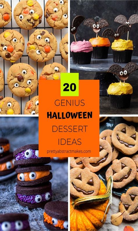 Creative Halloween Desserts, Halloween Dessert Ideas, Halloween Themed Desserts, One Little Project, Halloween Potluck, Halloween Themed Party, Halloween Deserts, Potluck Desserts, Halloween Dessert