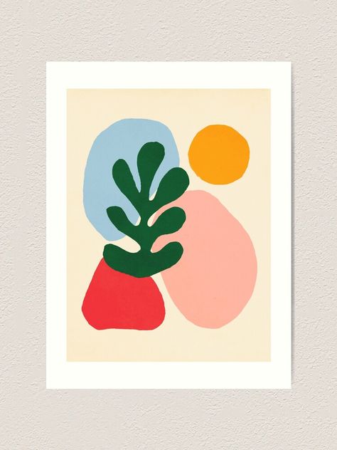 "Wildlife | Cutouts by Henri Matisse" Art Print for Sale by karanwashere | Redbubble Henri Matisse Art, Matisse Art Print, Matisse Cutouts, Family Diy, Matisse Art, White Picture Frames, Henri Matisse, Wildlife Art, Society6 Art