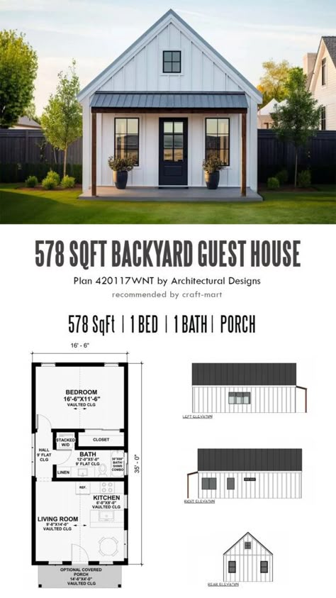 Tiny House Dimensions Floor Plans, Guest House Design Plans, 20x20 Shed Plans Tiny House, Building A Cottage On A Budget, 16x26 Floor Plans, Granny Pads Small Houses, Mini House Plans Simple, Storage Shed Tiny House Floor Plans, One Bedroom Tiny House Plans