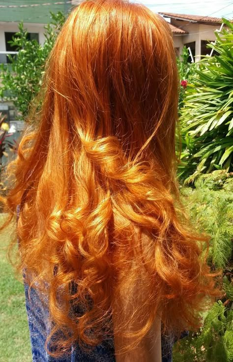 Golden Ginger Hair Color, Pretty Ginger Hair, Wavy Ginger Hair, Colors As People, Red Haired Angel, Orange Hair Dye, Hair Makeup Looks, Cut Orange, Red Hair Inspo