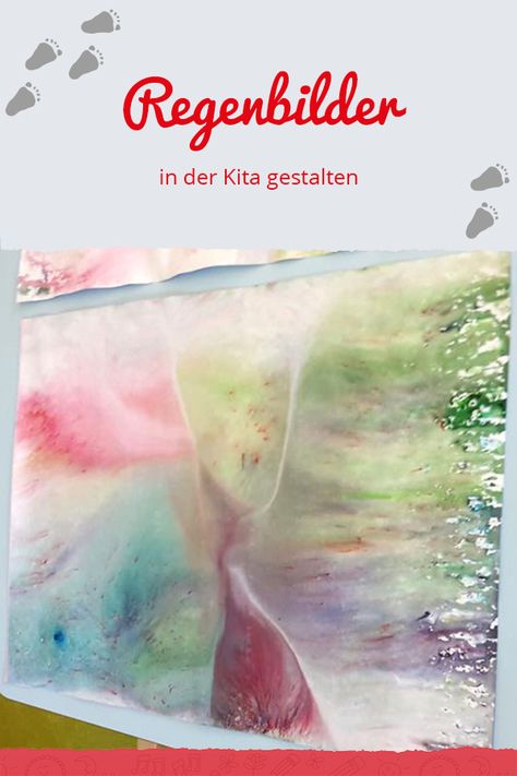 Regenbilder in der Kita gestalten. Die Kinder malen individuelle Bilder und lassen anschlißend die Natur ans Werk. Das Angebot eignet sich auch für Kinder aus der Krippe U3. Was Sind Curtain Bangs, Sind Curtain Bangs, Autumn Crafts, Working With Children, Curtain Bangs, Diy Crafts For Kids, Kindergarten, Crafts For Kids, Education