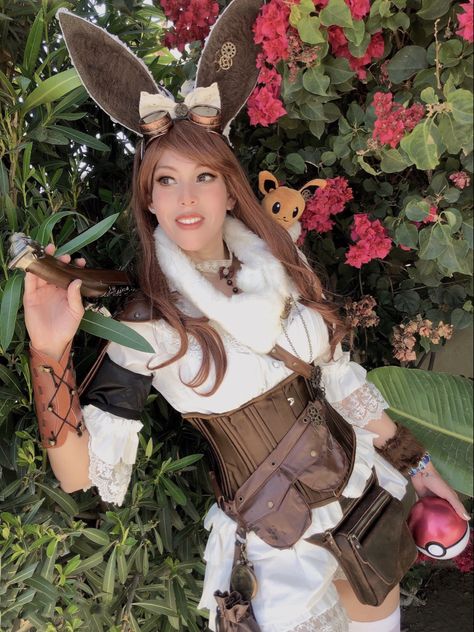 Pokemon Steampunk Eevee Eevee Cosplay, Pokemon Cosplay, Best Self, Pokemon, I Am Awesome, Pokémon