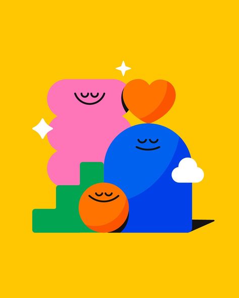 Headspace (@headspace) • Instagram photos and videos Headspace Illustration, Headspace Branding, Childrens Logo, Theatre Logo, Headspace App, Accessibility Design, Baby Apps, Kids Graphic Design, Brochure Design Layout