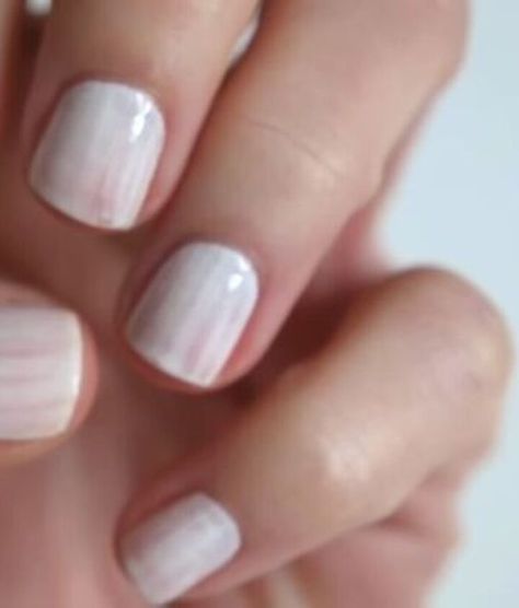 Nail Polish Tutorial, Sheer Nail Polish, Light Nail Polish, Light Colored Nails, Sheer Polish, Bad Nails, Sheer Nails, Light Nail, Nail Polish Hacks