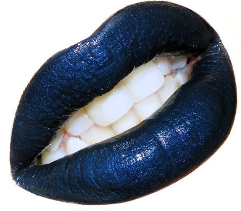 Navy Black Blue Lipstick Lip Paint by MyBeautyAddiction on Etsy, $7.50 Navy Lipstick, Lipstick Photos, Lips Painting, Blue Lipstick, Blue Lips, Lipstick Matte, Long Wear Lipstick, Liquid Lip Color, Colorful Eye Makeup