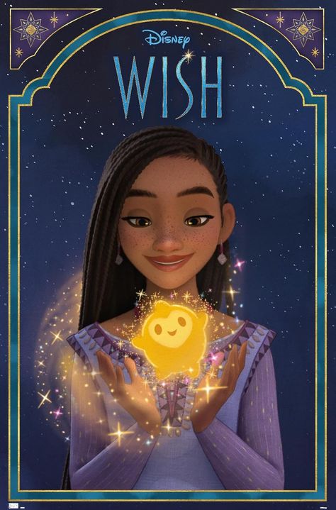 Wish Disney, Disney Wish, Wall Poster Prints, Disney 100, Disney Posters, Barn Wood Frames, Star Wall, Trends International, Wall Posters