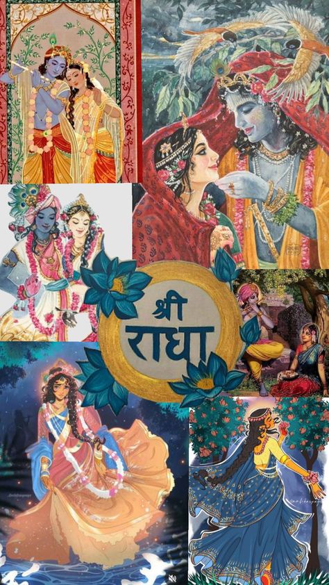 shree radha🌸 Radha Krishna Aesthetic Wallpepar, Radhe Wallpapers, Radhe Krishna Aesthetic, Silver Butterfly Wallpaper, Aesthetic Rangoli, Photos Of Lord Krishna, Hare Krishna Mantra, Shree Radha, Radha Radha