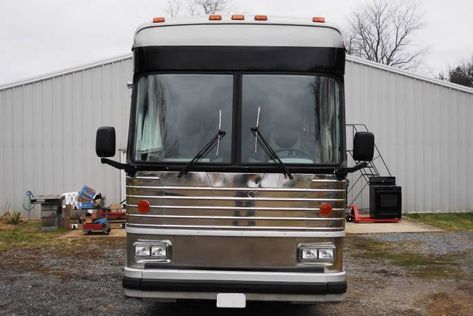 1984 MCI 96A2 Motorhome Conversion | Buses For Sale Used Buses For Sale, Used Bus, Motorhome Conversions, Buses For Sale, Detroit Diesel, Electric Heater, Stainless Steel Kitchen Sink, Fresh Water Tank, Hot Water Heater