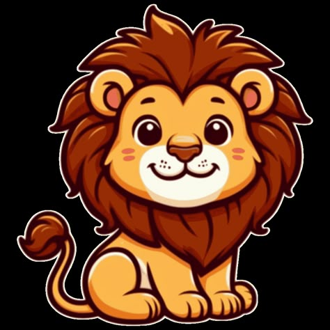 ai generado linda león dibujos animados transparente antecedentes Lion Drawing For Kids, Lion Illustration Art, Lion Cartoon Drawing, Safari Bebe, Lion Cartoon, Lion Clipart, Lion Illustration, Lion Drawing, Lion Pictures