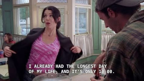 Lorelai Gilmore Quotes Funny, Lorelai Quotes, Lorelei Gilmore Quotes, Gilmore Girls Season 1, Sitcoms Quotes, Gilmore Quotes, Gilmore Girls Funny, Babette Ate Oatmeal, Lorelei Gilmore